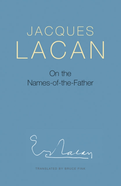 Binding: Paperback
Description: What astonishing success the Name - of - the - Father has had! Everyone finds something in it. Who one's father is isn't immediately obvious hardly being visible to the naked eye. Paternity is first and foremost determined by one's culture.
