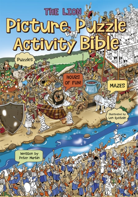 Binding: Paperback
Description: Travel friendly as a great distraction on long drives and rainy days this puzzle and colouring book gives kids the chance to bring the Bible to new colourful life.
