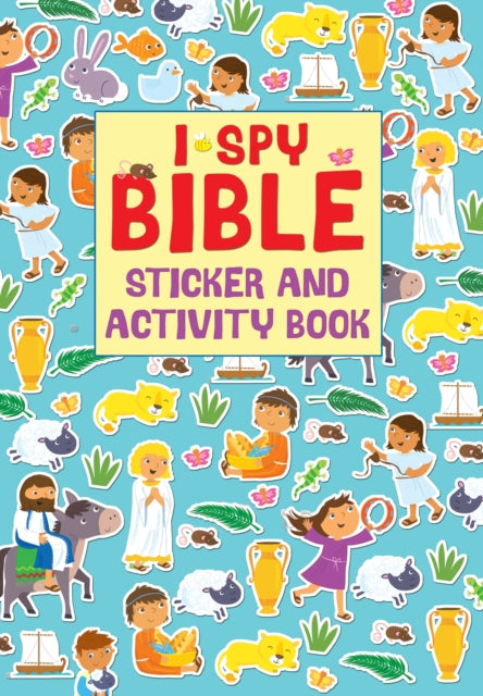 Binding: Paperback
Description: Say what you see with this colourful companion to the I - Spy Bible which encourages young children to spot different characters from the Bible as well as coming with stickers to place in it too.