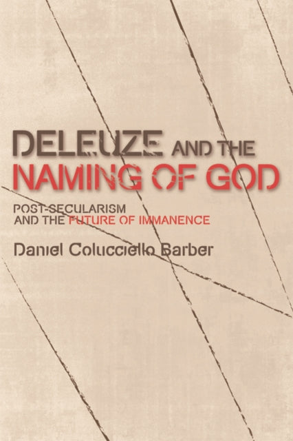 Binding: Paperback
Description: Addresses the relationship between Deleuze's differential immanence and the notion of religion. Gilles Deleuze's philosophy of immanence vigorously denies that there is anything beyond our direct experience. In this volume the author shares the same motivation.