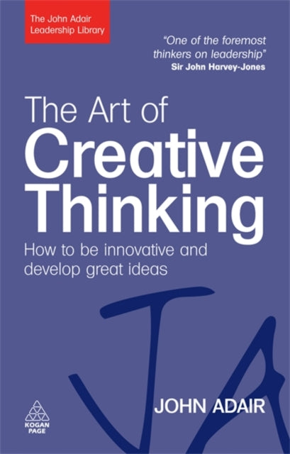 Binding: Paperback
Description: In The Art of Creative Thinking renowned expert John Adair offers clear guidelines for developing your full potential as a creative thinker. He helps anyone to overcome barriers to having new ideas and develop a true understanding of the creative process.