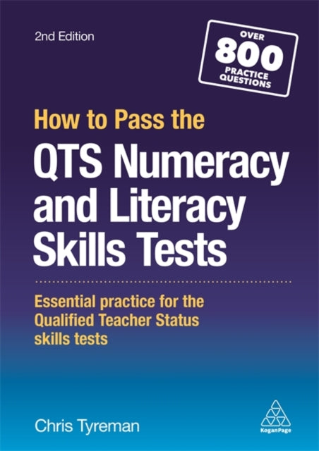 Binding: Paperback
Description: All trainee teachers in England and Wales have to sit numeracy and literacy skills tests in order to achieve Qualified Teacher Status (QTS) which permits them to continue or start teaching.