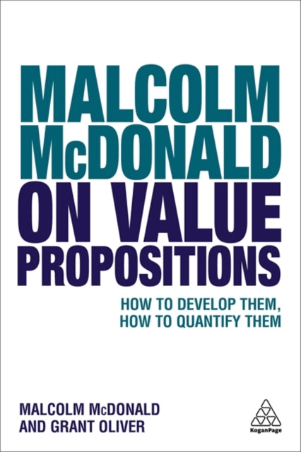 Binding: Paperback
Description: Develop value propositions and understand why having them will increase a company's profit with this concise highly - practical guide.