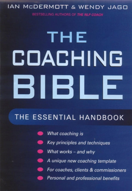 Binding: Paperback
Description: Coaching has become an integral part of our lives but people still need to know how to make the most of what coaching can offer. The Coaching Bible is the only book on coaching that you need.