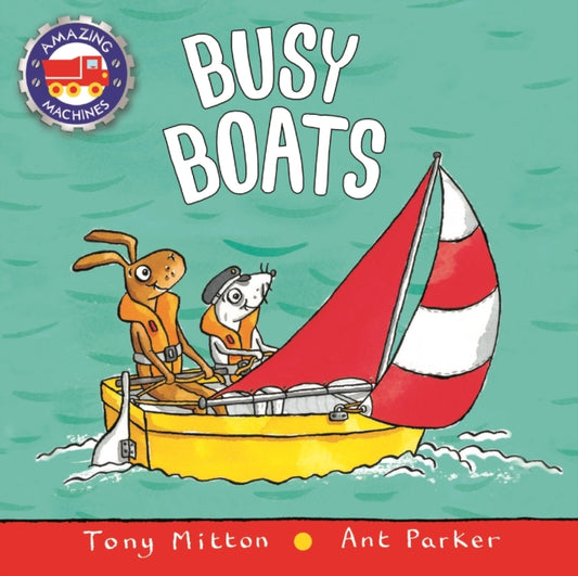 Binding: Paperback
Description: Amazing Machines: Busy Boats follows Rabbit Bird and Mouse as they take a cruise on an ocean liner in a bright and bold rhyming picture book! Each page is filled with details that machine - mad kids will love including sail boats row boats ferry boats speedboats and much more.