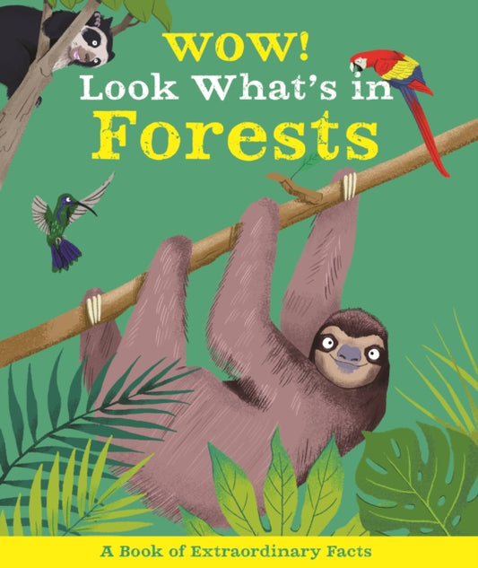 Binding: Hardcover
Description: Which tree is as tall as a skyscraper? Who lives high up in the trees? Is there really a ghost bear? Find out the answers to these questions and lots more in this book featuring trees leaves animals on the ground at the top of a tree and everything in between.