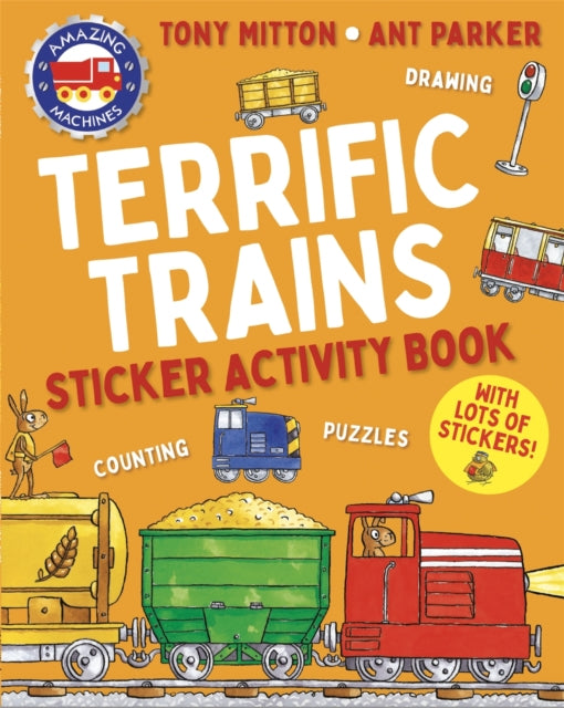 Binding: Paperback
Description: For fans of the best - selling Amazing Machines series this interactive early - learning activity book is the perfect purchase for vacations and long journeys and is packed full of trains! Trains that huff and puff and rattle and rush.