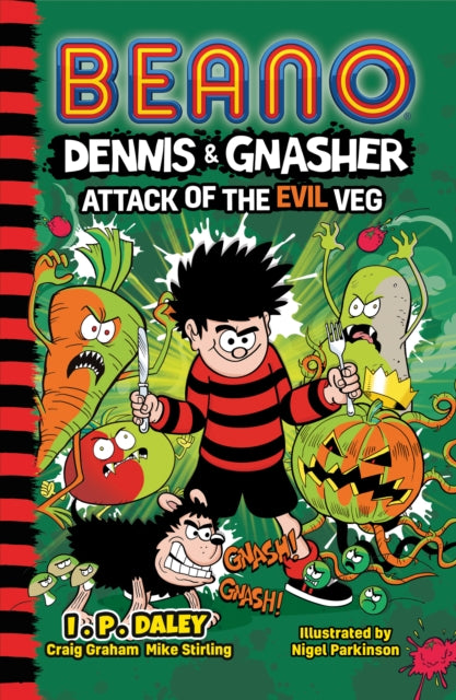 Binding: Paperback
Description: Run for your lives! A horde of evil vegetables is taking over Beanotown! Dennis and Gnasher are back for another adventure.