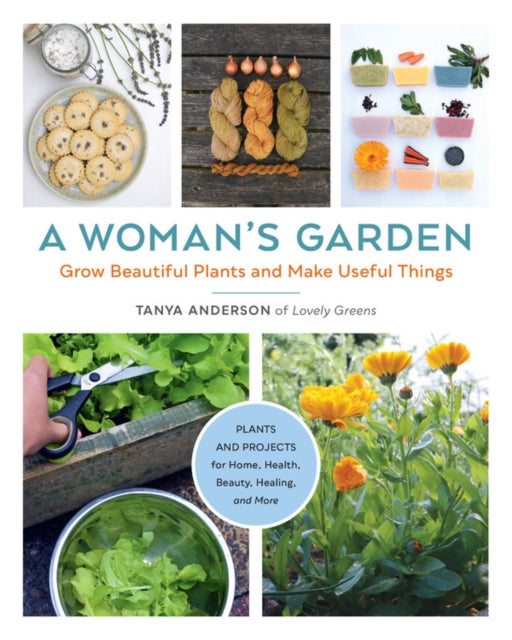 Binding: Paperback
Description: Led by beautiful photography take an inspirational tour around the garden for helpful growing advice and step - by - step instructions for creating over 35 projects edibles and art from your garden. In A Woman's Garden the creative force behind Lovely Greens.