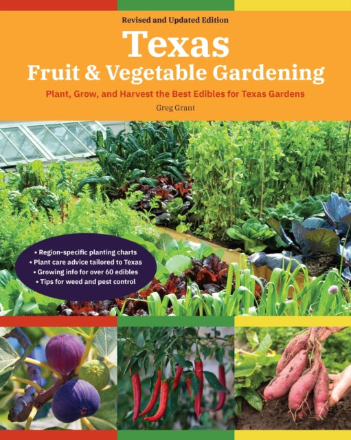 Binding: Paperback
Description: In this updated 2nd edition of Texas Fruit & Vegetable Gardening you'll find much - needed advice and practical tips on growing an edible garden no matter which part of The Lone Star State you call home. Growing in Texas isn t easy. It's either too hot too cold too wet or too dry.