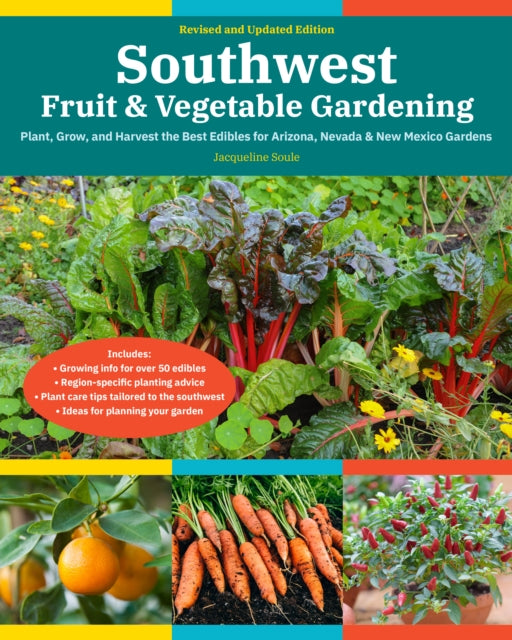 Binding: Paperback
Description: In this updated 2nd edition of Southwest Fruit & Vegetable Gardening you ll find much - needed advice and practical tips on growing an edible garden no matter which part of the southwestern US you call home. Growing in the Southwest isn t easy.