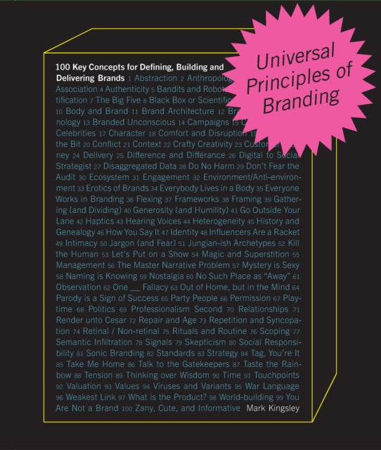 Binding: Hardcover
Description: Universal Principles of Branding presents 100 concepts theories and guidelines that are critical for defining building and delivering brands today.