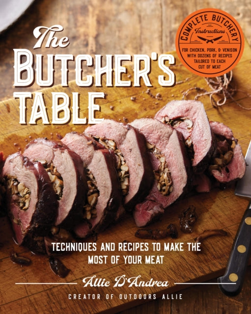 Binding: Hardcover
Description: Join Allie D Andrea (Outdoors Allie) to learn how to break down chicken pork and venison then cook your way through recipes featuring your fresh cuts.