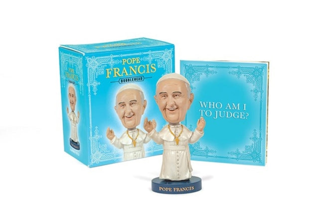 Binding: Multiple Components
Description: A one - of - a - kind mini Pope Francis bobblehead! From the moment Pope Francis became the Bishop of Rome he has been a much admired and respected figure traveling all over the world to spread peace and goodwill.
