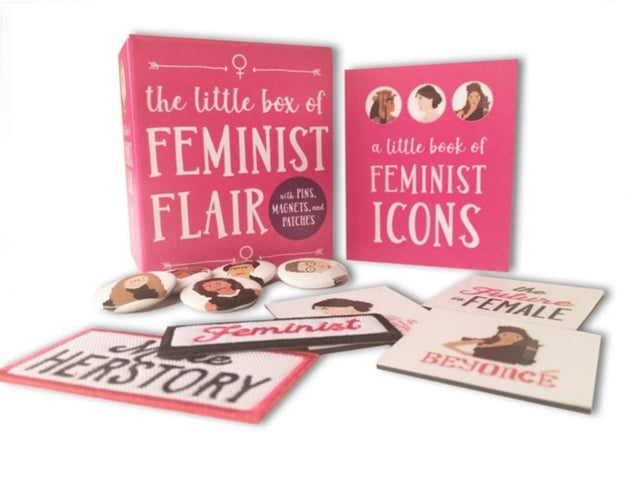 Mancuso Lauren - The Little Box Of Feminist Flair With Pins Patches & Magnets