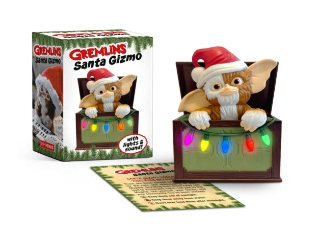 Press Running - Gremlins: Santa Gizmo With Lights And Sound!