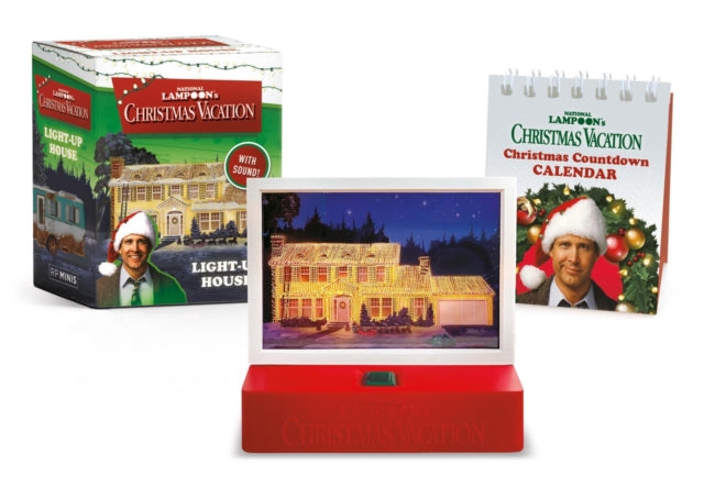 Binding: Multiple Components
Description: Celebrate Christmas Griswold - style with this unique collectible of the iconic house decked out in twinkle lights with a fun sound element.