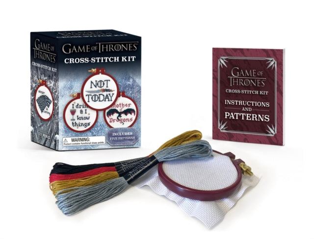 Press Running - Game Of Thrones Cross - Stitch Kit
