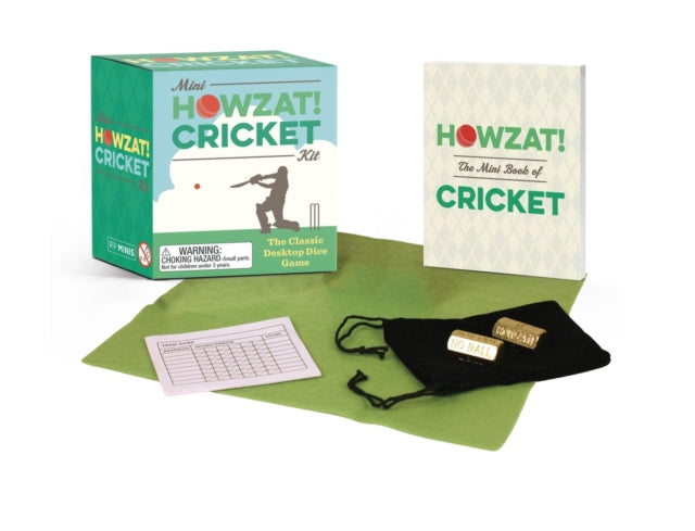 Stone Chris - Mini Howzat! Cricket Kit The Classic Desktop Dice Game