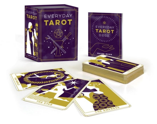 Binding: Multiple Components
Description: Using the methods of renowned reader Brigit Esselmont Everyday Tarot blends mysticism with actionable self - help to create a method for building the life you want using the ancient wisdom of Tarot.