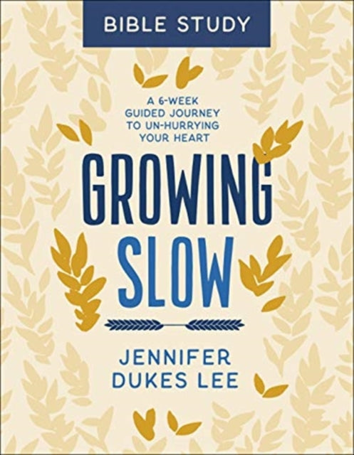 Binding: Paperback
Description: We want to believe that a slower life is possible but we are afraid of what we will miss if we don't keep up the pace. In this Bible study Jennifer Dukes Lee weaves biblical lessons into her own experience of the importance of land gleaned from her fifth - generation farm.