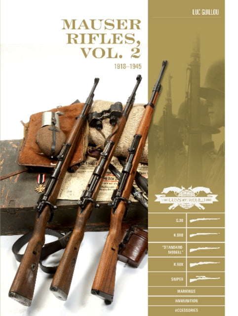 Binding: Hardcover
Description: The design manufacturing development and combat use of the various Mauser rifle models from 1918 through World War II. Post - WWI manufacturers defined the characteristics of a future German regulation rifle the Mauser derived from the WWI - era Gewehr 98.