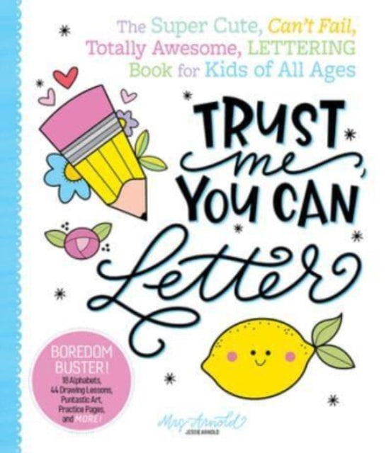 Binding: Paperback
Description: Do you love the look of fancy letters but think they are too hard to draw? Think again! Everyone's favorite art teacher Mrs. Arnold is back with another super - fun guide that breaks popular art techniques down into bite - sized lessons. In this newest book Mrs.
