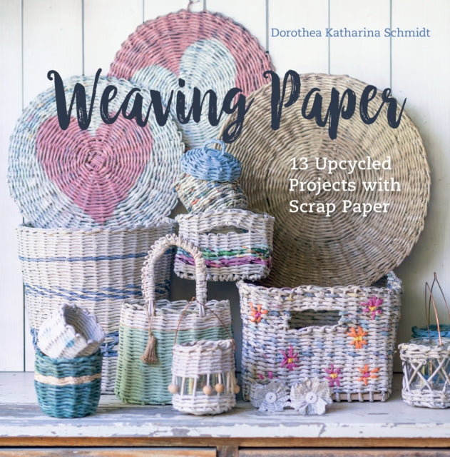 Binding: Hardcover
Description: Upcycle newspapers advertising flyers brochures and other waste paper into decorative and functional baskets cushions organizers and more. Find the creative potential in every pile of old newspaper.