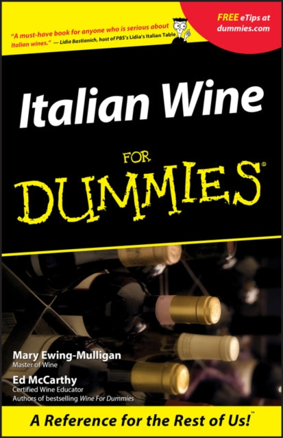 Binding: Paperback
Description: " A must - have book for anyone who is serious about Italian wines." Lidia Bastianich host of PBS?'s Lidia's Italian Table " I have yet to encounter more knowledgeable guides to. Italian wine.