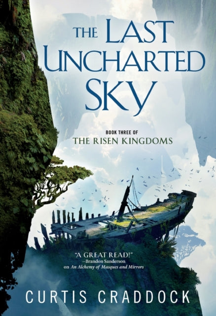 Binding: Paperback
Description: The Three Musketeers meets Jules Verne in Curtis Craddock's The Last Uncharted Sky the concluding novel in the critically - acclaimed high fantasy Risen Kingdoms series an engrossing tale of courtly intrigue and breathtaking magic.