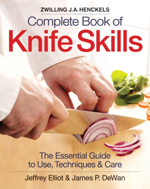 Binding: Hardcover
Description: The definitive book on knife skills from the knife manufacturer recognized worldwide as the symbol of the best quality and function.
Title: Zwilling J. A. Henkels Complete Book Of Knife Skills The Essential Guide To Use Techniques & Care
Author(s): Dewan James P.