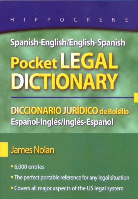 Binding: Paperback
Description: The perfect portable reference for anyone who needs Spanish legal terms at their fingertips this book is designed to help communicate in real - life situations where it is vital to quickly find a legal term or phrase.