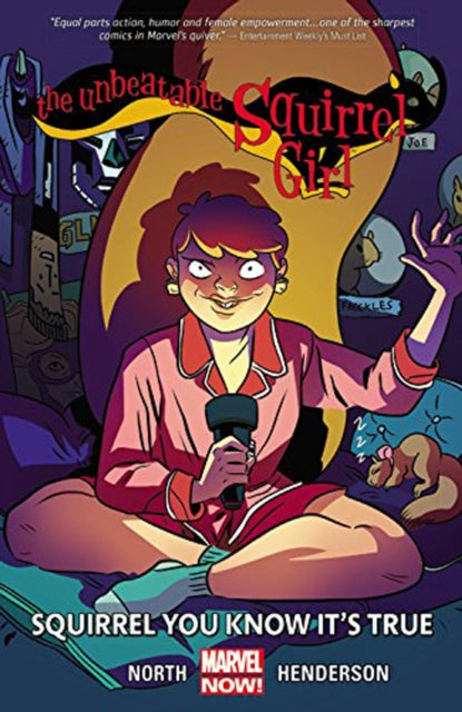 Binding: Paperback
Description: The breakout character of 2015 continues her one - woman crusade against injustice and jerks! These Tails of the Squirrel Girl will present the Marvel Universe's most powerful super hero from a bunch of brand - new perspectives several of them quite astonishing.