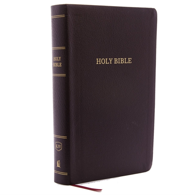 Binding: Special Bindings
Description: A reference Bible for everyday use containing giant print type in an easy - to - carry format. This edition is published in large KJV Comfort Print type which was designed exclusively for Thomas Nelson to be the most readable at any size.