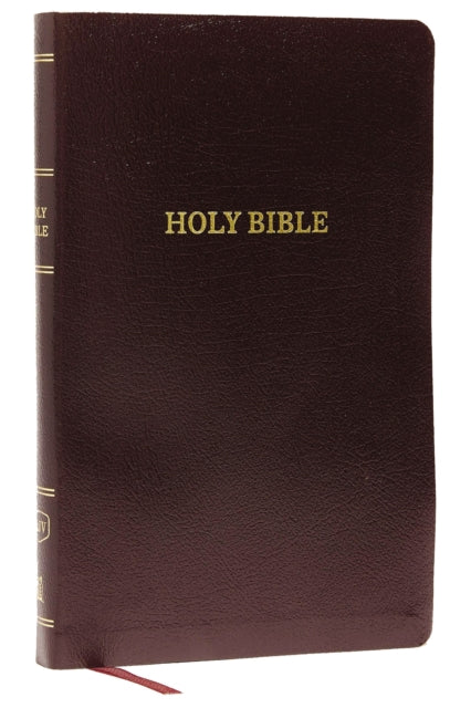 Binding: Special Bindings
Description: The King James Bible with classic center - column cross references that's just the right size to take with you wherever you go. This edition is published in large KJV Comfort Print type which was designed exclusively for Thomas Nelson to be the most readable at any size.
