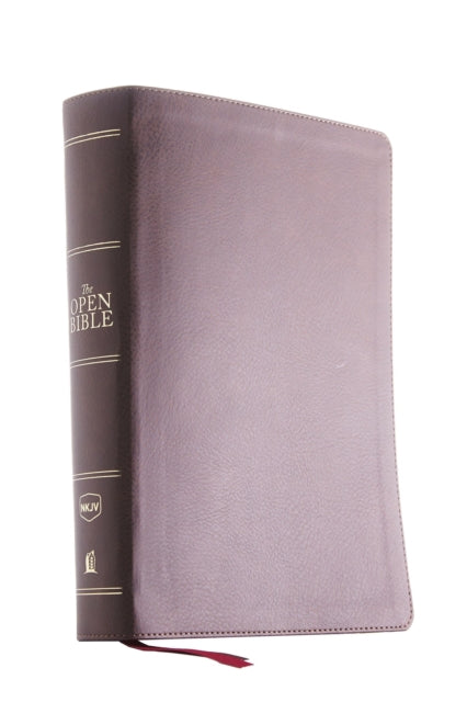 Binding: Special Bindings
Description: Connect the Dots to a Deeper Understanding of God's Word with The Open Bible. The Bible is a collection of 66 books written by many writers over a vast time period and yet it's the unified Word of God.