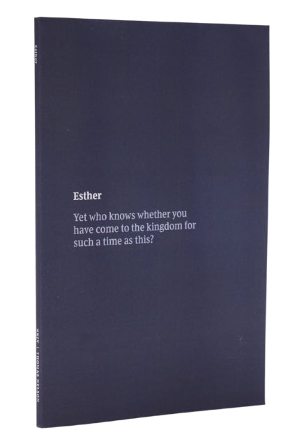 Binding: Paperback
Description: A unique Scripture - engagement format with room to write notes and prayers ideally suited for following a sermon series in church participating in small - group study or for individual devotional and study time.