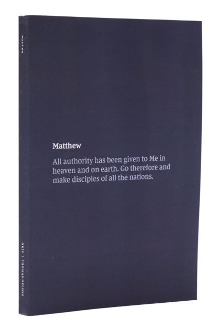 Binding: Paperback
Description: A unique Scripture - engagement format with room to write notes and prayers ideally suited for following a sermon series in church participating in small - group study or for individual devotional and study time.