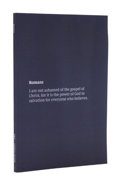 Binding: Paperback
Description: A unique Scripture - engagement format with room to write notes and prayers ideally suited for following a sermon series in church participating in small - group study or for individual devotional and study time.