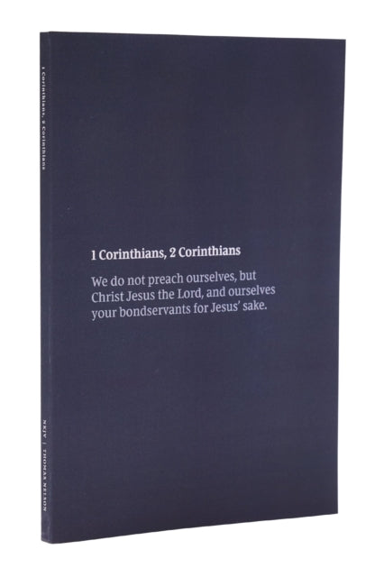 Binding: Paperback
Description: A unique Scripture - engagement format with room to write notes and prayers ideally suited for following a sermon series in church participating in small - group study or for individual devotional and study time.