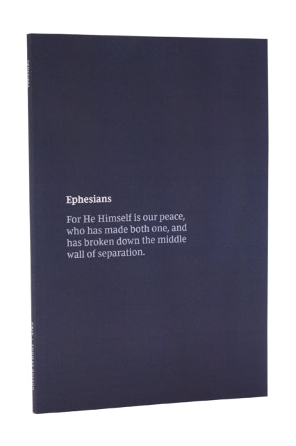 Binding: Paperback
Description: A unique Scripture - engagement format with room to write notes and prayers ideally suited for following a sermon series in church participating in small - group study or for individual devotional and study time.