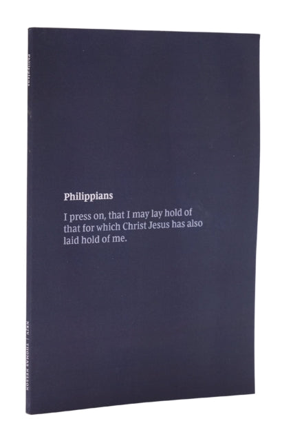 Binding: Paperback
Description: A unique Scripture - engagement format with room to write notes and prayers ideally suited for following a sermon series in church participating in small - group study or for individual devotional and study time.
