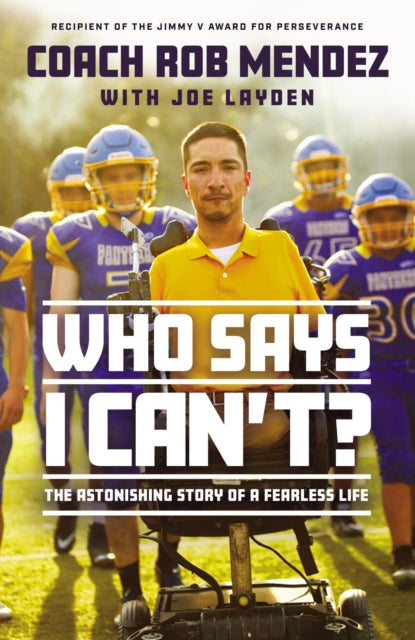 Binding: Hardcover
Description: On paper Coach Rob Mendez sounds like any other football coach on any other field across America: passionate authoritative knowledgeable. But he's unlike any other coach you know - - in fact he's probably unlike any other person you know.