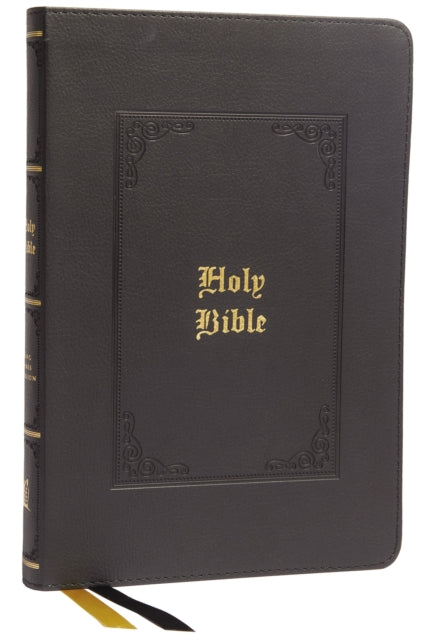 Binding: Special Bindings
Description: The timeless King James Version Bible deserves an edition consistent with its heritage: traditional 2 - column text red letter words of Christ beautiful large Comfort Print and a classic cover design.