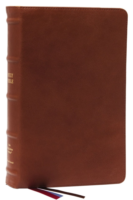 Binding: Special Bindings
Description: Crafted to be an easy - to - carry large print premium goatskin Bible with cross references allowing this Bible to be an ideal choice to take with you wherever you go.
