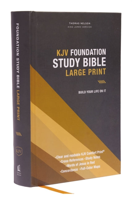 Binding: Hardcover
Description: The full text of the classic King James Version with robust study notes and dozens of study resources in a convenient size to help you grow deeper in your faith.