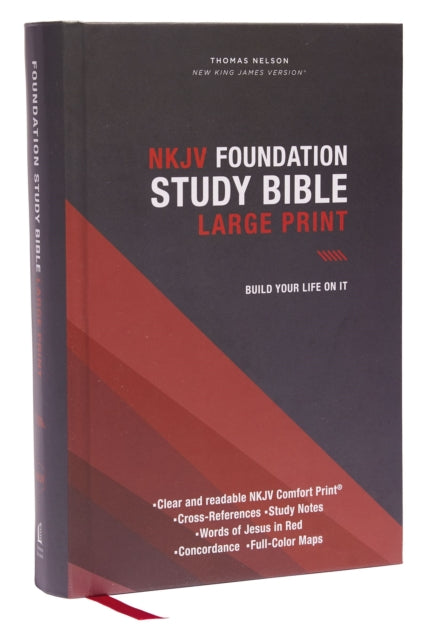Binding: Hardcover
Description: The full text of the trustworthy New King James Version with robust study notes and dozens of study resources in a convenient size to help you grow deeper in your faith.