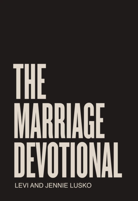 Binding: Paperback
Description: Now available in trade paper! Great marriages are made not born. In this devotional Levi and Jennie Lusko take turns showcasing the highs and lows of marital relationships and how God uses them to foster a deeper love and a more solid foundation.