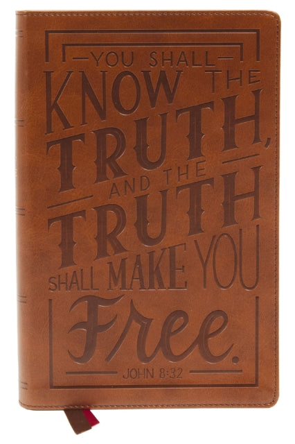 Binding: Special Bindings
Description: Crafted to be an easy - to - carry large print Bible with cross references allowing this Bible to be an ideal choice to take with you wherever you go. Exploring God's Word just got easier.