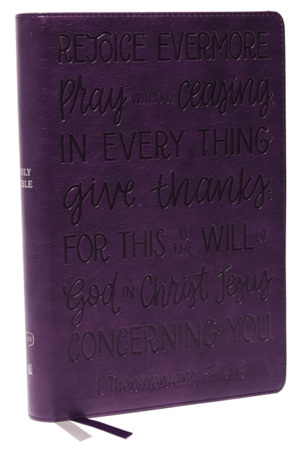Binding: Special Bindings
Description: This Bible published in the classic King James Version includes center - column references and large print type allowing for an easy Bible reading experience.